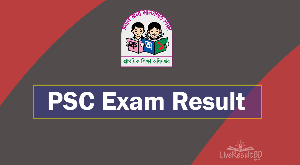 PSC Result 2021: Primary Exam Result With Marksheet