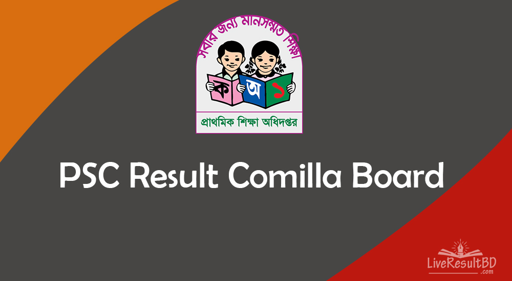 PSC Result 2021 Comilla Education Board with Marksheet