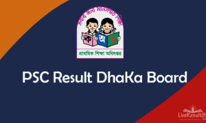 PSC Result 2021 Dhaka Board