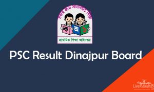 PSC Result 2021 Dinajpur