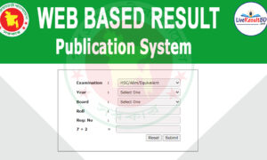 Web Based Result Publication System