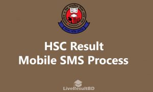 HSC Exam Result 2022 By Sending Mobile SMS